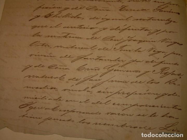 Manuscritos antiguos: MANUSCRITO DE SANTIAGO DE CUBA....1893 - Foto 7