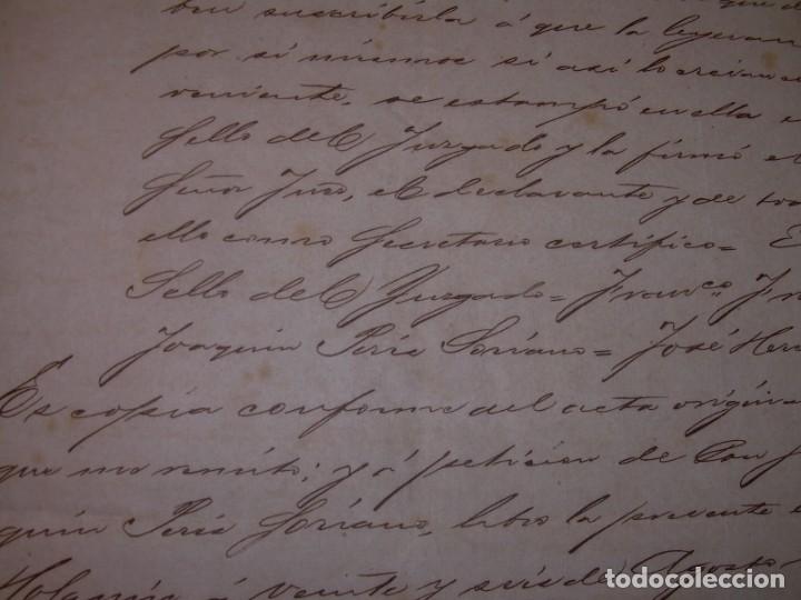 Manuscritos antiguos: MANUSCRITO DE SANTIAGO DE CUBA....1893 - Foto 8