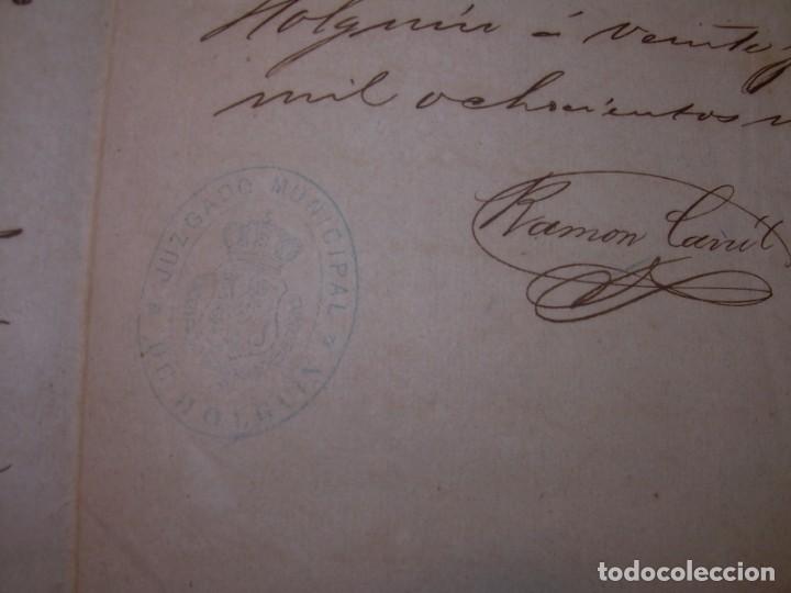 Manuscritos antiguos: MANUSCRITO DE SANTIAGO DE CUBA....1893 - Foto 9