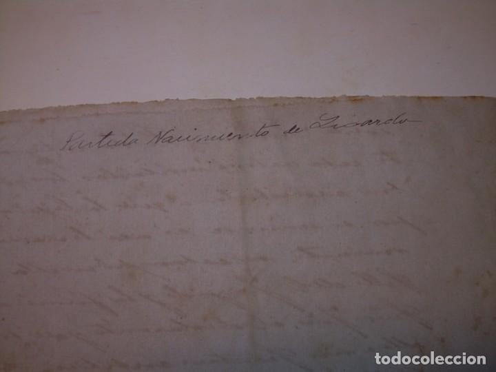 Manuscritos antiguos: MANUSCRITO DE SANTIAGO DE CUBA....1893 - Foto 11