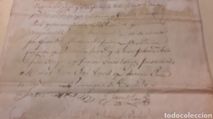 Manuscritos antiguos: 1861 Santa Marina Ramil Lugo - Foto 2