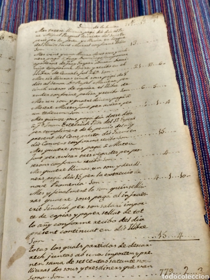 Manuscritos antiguos: DOCUMENTO 1813 DOS HOJAS - Foto 3