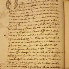 Manuscritos antiguos: MANUSCRITO XVI 1571 ZAMORA Y ANTEQUERA EJECUTORIA PLEITO CONTRA FADRIQUE MANRIQUE DE VALENCIA SELLO