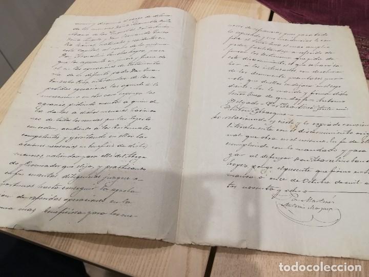 Manuscritos antiguos: Documento publico manuscrito de 1898 - Foto 1