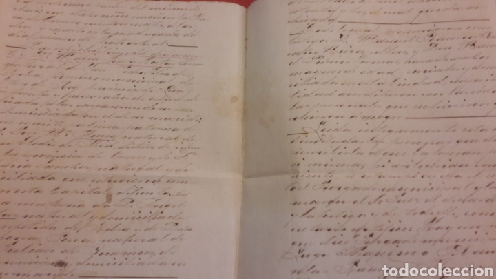 Manuscritos antiguos: 1898 Lugo escritura - Foto 5