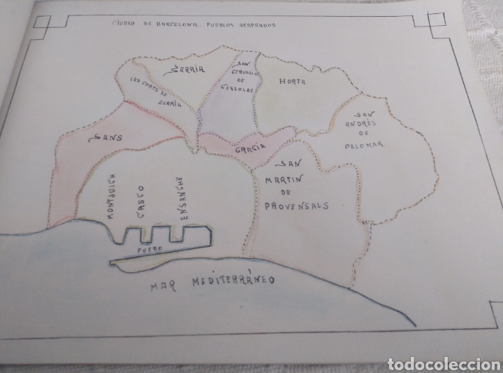 Manuscritos antiguos: Ejercicios Geogr&aacute;ficos Curso 1928-1929 - Foto 2