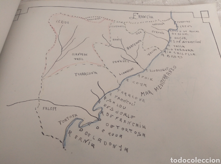 Manuscritos antiguos: Ejercicios Geogr&aacute;ficos Curso 1928-1929 - Foto 3