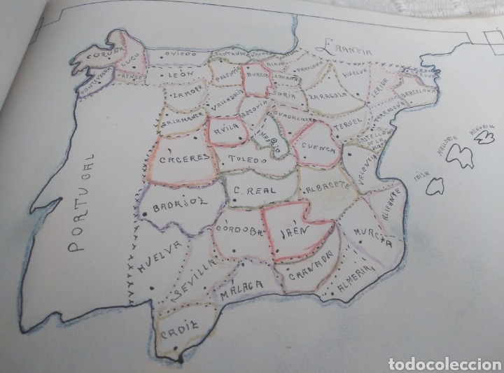 Manuscritos antiguos: Ejercicios Geogr&aacute;ficos Curso 1928-1929 - Foto 4