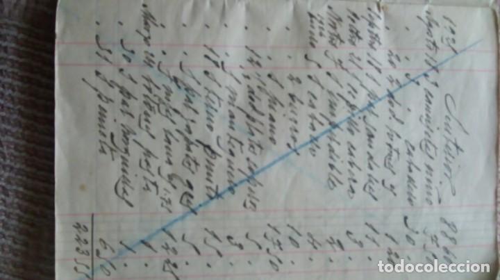 Manuscritos antiguos: Jerez C&aacute;diz cr&eacute;dito cuentas libreta - Foto 4