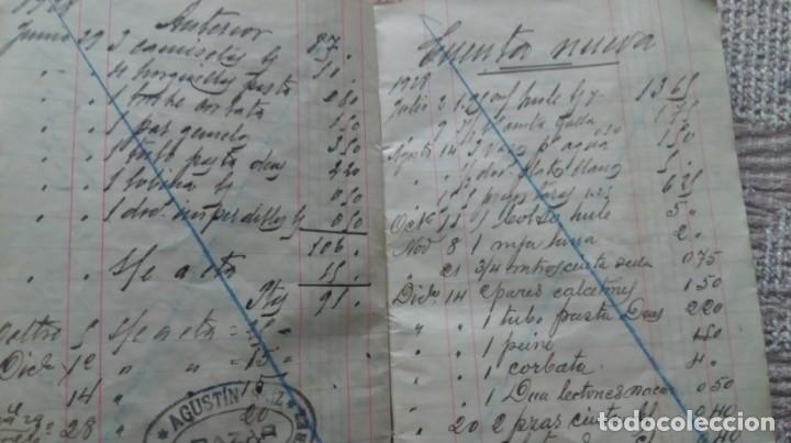 Manuscritos antiguos: Jerez C&aacute;diz cr&eacute;dito cuentas libreta - Foto 5