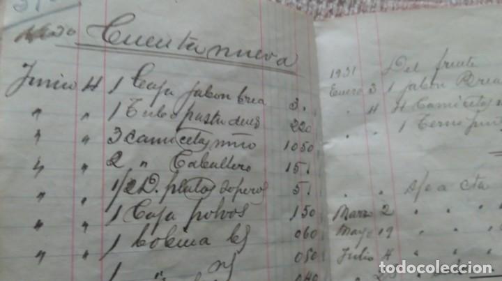 Manuscritos antiguos: Jerez C&aacute;diz cr&eacute;dito cuentas libreta - Foto 7