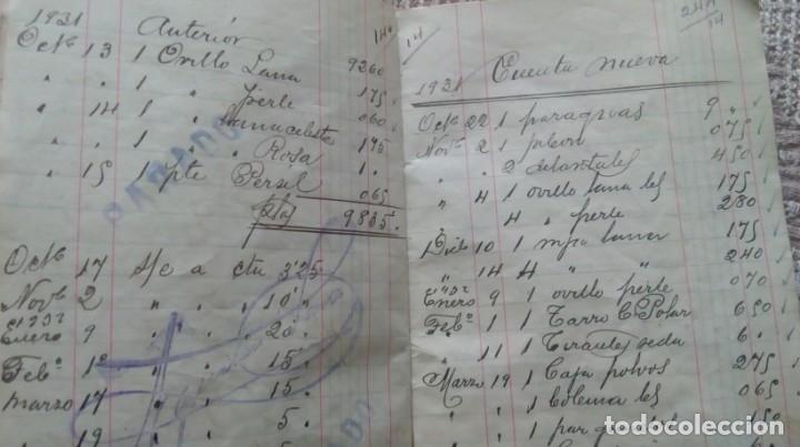 Manuscritos antiguos: Jerez C&aacute;diz cr&eacute;dito cuentas libreta - Foto 8