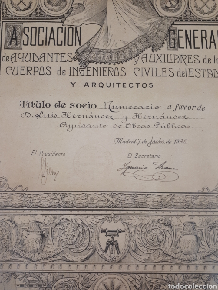 Manuscritos antiguos: Original t&iacute;tulo 1928 - Foto 3