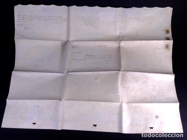 Manuscritos antiguos: MANUSCRITO EN INGL&Eacute;S SOBRE PERGAMINO 1804 - Foto 10