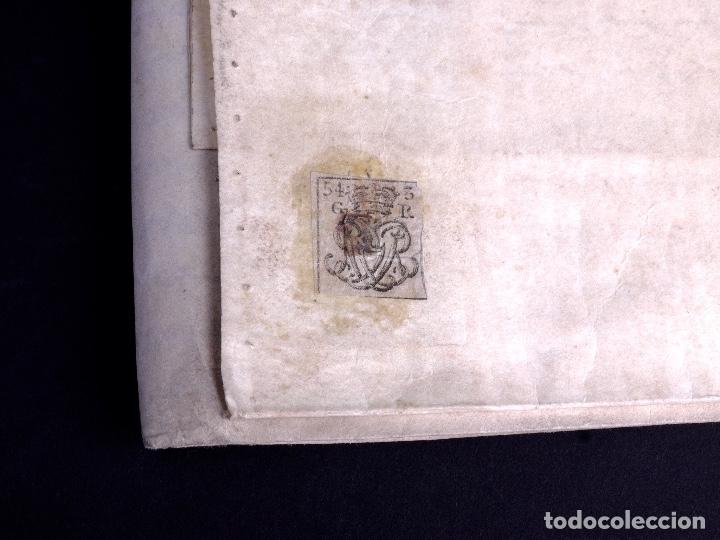 Manuscritos antiguos: MANUSCRITO EN INGL&Eacute;S SOBRE PERGAMINO 1804 - Foto 14