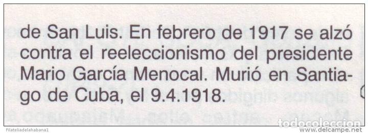 Manuscritos antiguos: *BE47 CUBA INDEPENDENCE WAR GENERAL BRIGADA BERNARDO CAMACHO - Foto 4