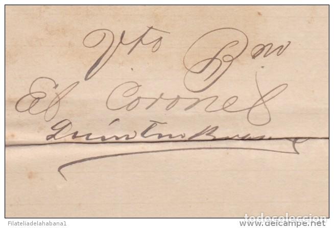 Manuscritos antiguos: E3061 CUBA INDEPENDENCE WAR 1902 SIGNED DOC CORONEL QUINTIN BRAVO. - Foto 1
