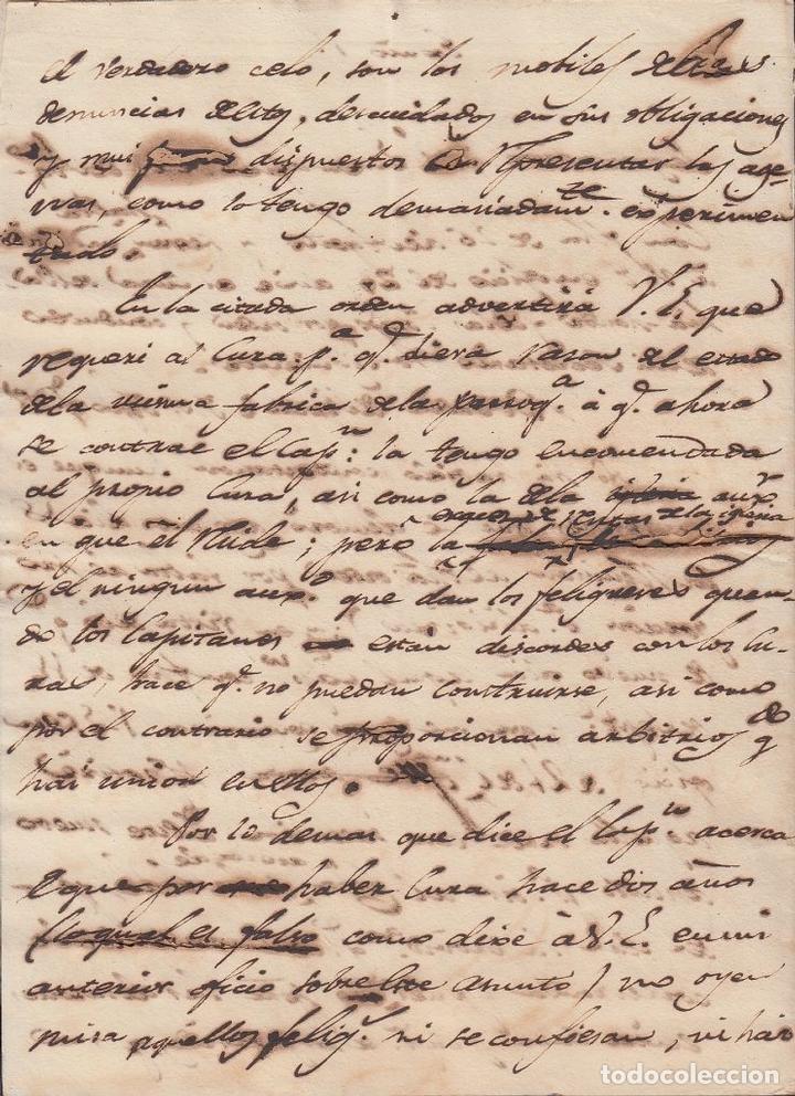 Manuscritos antiguos: BE727 CUBA SPAIN 1819 SIGNED DOC CAPTAIN GENERAL JUAN CAGIGAL. - Foto 6