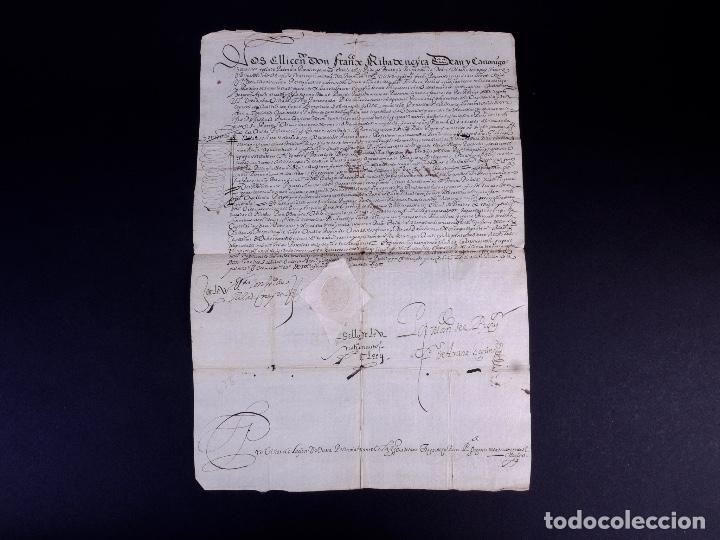 Manuscritos antiguos: MARQUESADO DE VILLASANTE 1550-1629 - Foto 1