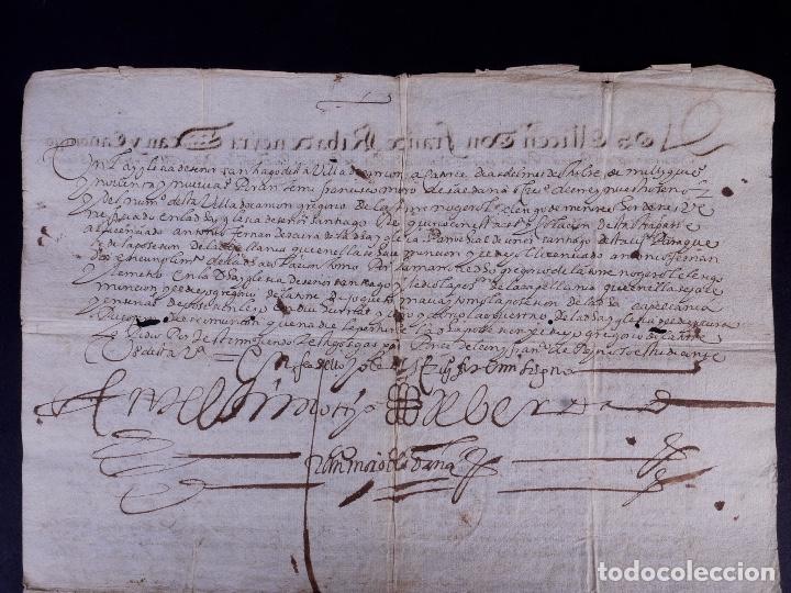 Manuscritos antiguos: MARQUESADO DE VILLASANTE 1550-1629 - Foto 7
