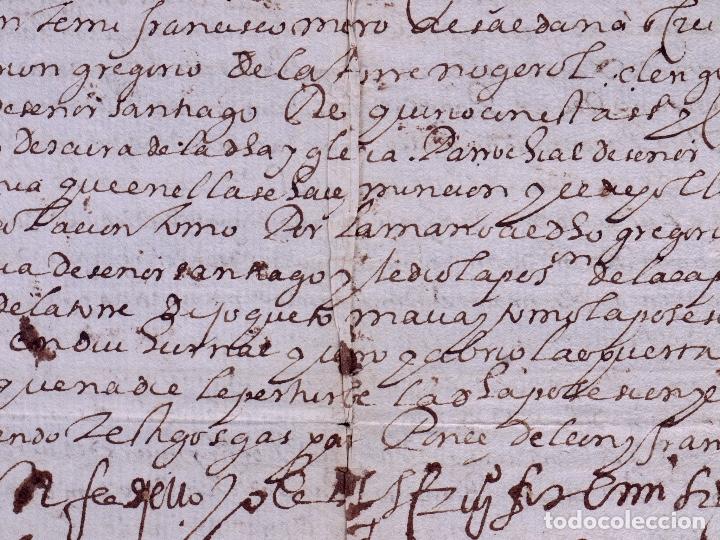 Manuscritos antiguos: MARQUESADO DE VILLASANTE 1550-1629 - Foto 9