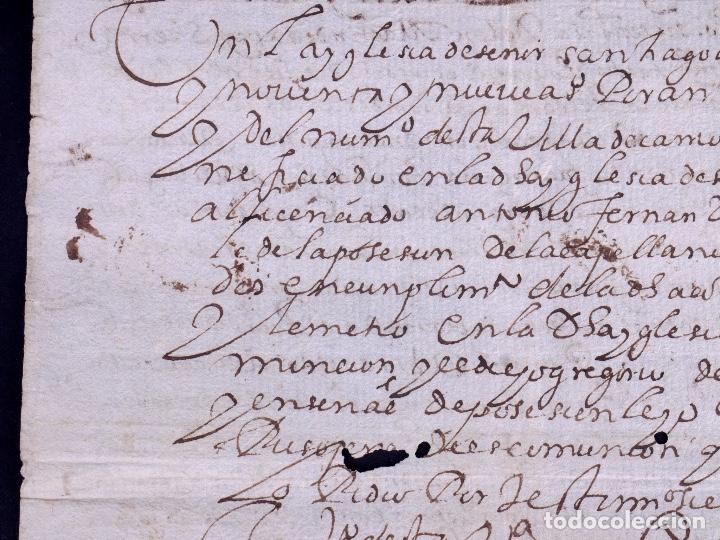 Manuscritos antiguos: MARQUESADO DE VILLASANTE 1550-1629 - Foto 10