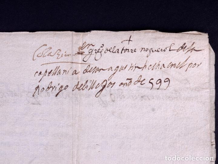 Manuscritos antiguos: MARQUESADO DE VILLASANTE 1550-1629 - Foto 12