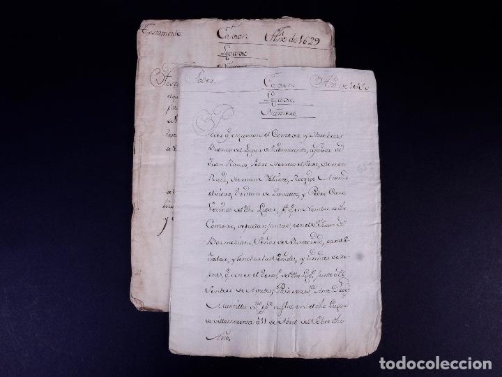 Manuscritos antiguos: MARQUESADO DE VILLASANTE 1550-1629 - Foto 14