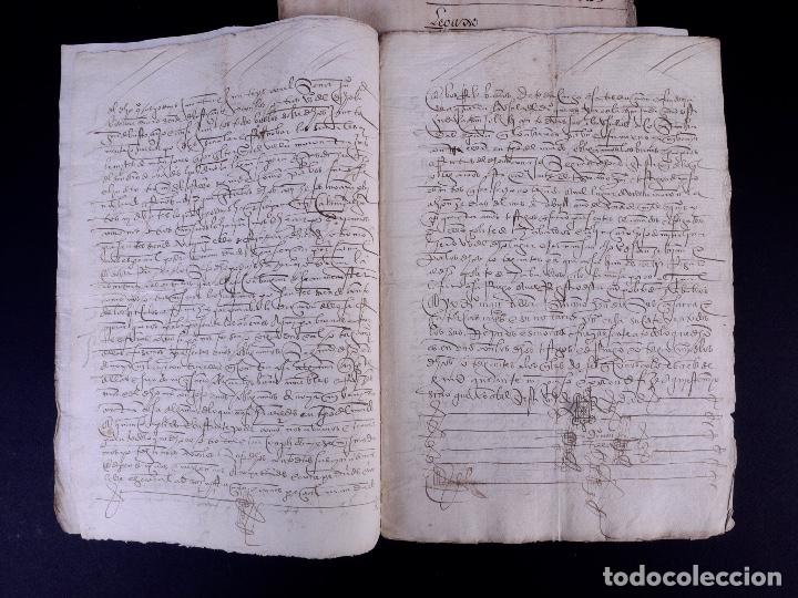 Manuscritos antiguos: MARQUESADO DE VILLASANTE 1550-1629 - Foto 16