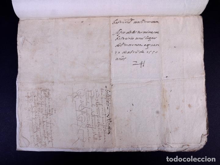 Manuscritos antiguos: MARQUESADO DE VILLASANTE 1550-1629 - Foto 18