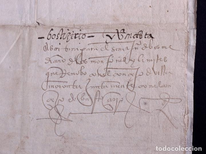 Manuscritos antiguos: MARQUESADO DE VILLASANTE 1550-1629 - Foto 20