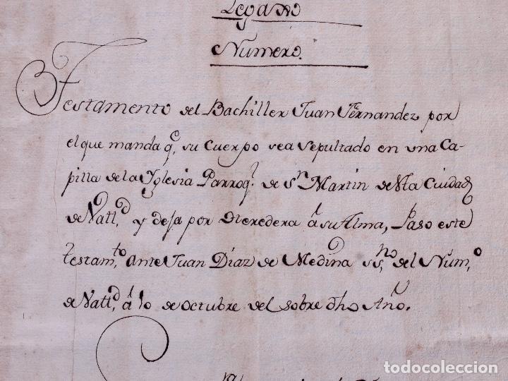 Manuscritos antiguos: MARQUESADO DE VILLASANTE 1550-1629 - Foto 22
