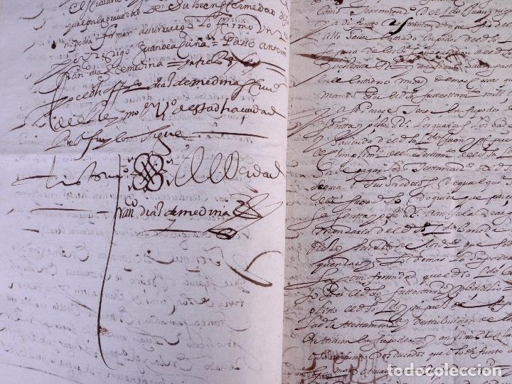 Manuscritos antiguos: MARQUESADO DE VILLASANTE 1550-1629 - Foto 25