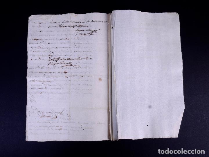 Manuscritos antiguos: CONDE DE CALDAQU&Eacute;S. PALMA DE MALLORCA 1806 - Foto 7