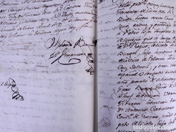 Manuscritos antiguos: CONDE DE MONTENUEBO. MADRID 1786 - Foto 10