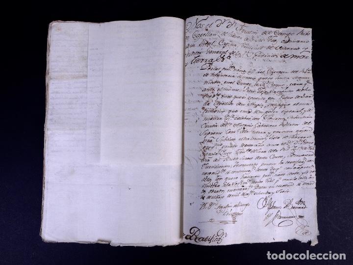 Manuscritos antiguos: CONDE DE MONTENUEBO. MADRID 1786 - Foto 11