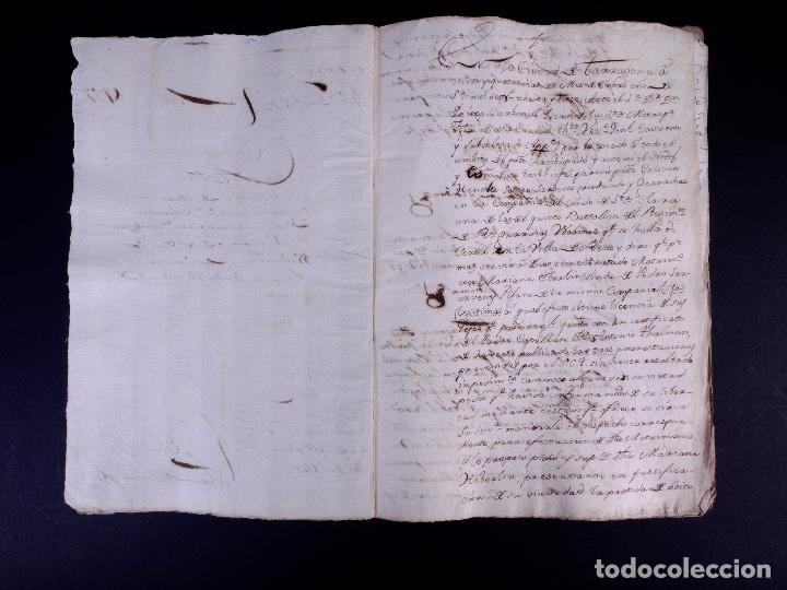 Manuscritos antiguos: CONDE DE SANTA CLARA. TARRAGONA 1787 - Foto 3