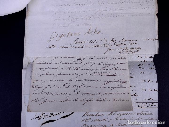 Manuscritos antiguos: MARQUES DE AGUILA. BARCELONA 1817-1846 - Foto 2