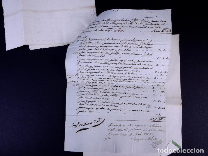 Manuscritos antiguos: MARQUES DE AGUILA. BARCELONA 1817-1846 - Foto 4