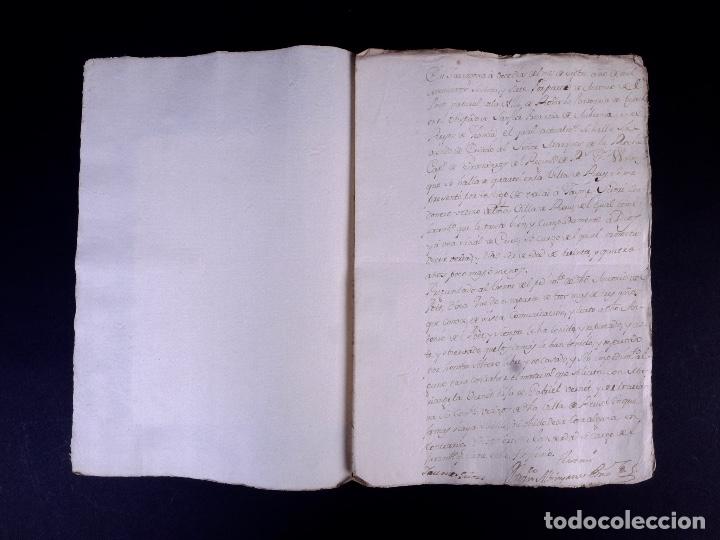 Manuscritos antiguos: MARQU&Eacute;S DELAROCHE. REUS 1767 - Foto 6