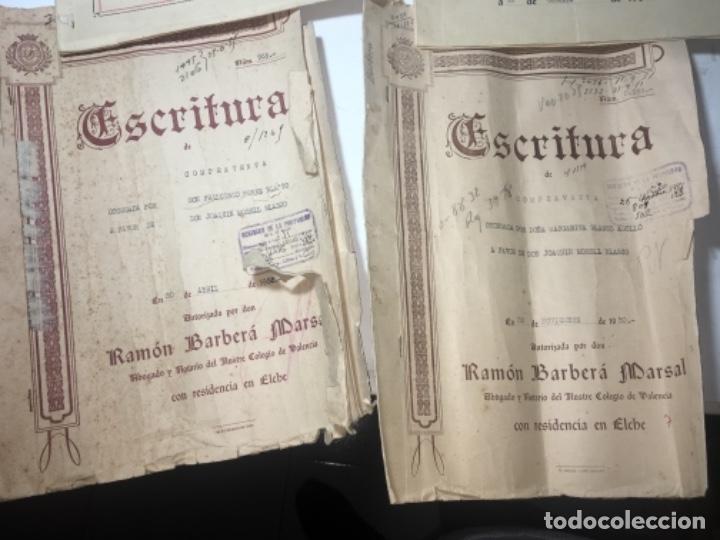Manuscritos antiguos: Original antiguo elche - Foto 3