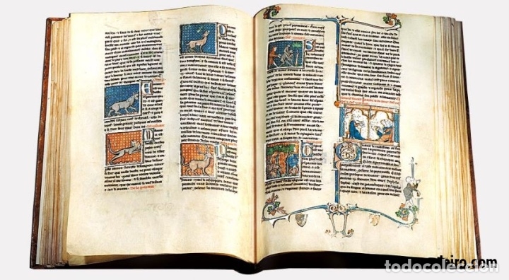 Alte Manuskripte: FACSIMIL del LIBRO DEL TESORO de MOLEIRO
