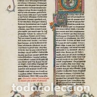 Manuscritos antiguos: FACSIMIL del LIBRO DEL TESORO de MOLEIRO - Foto 7