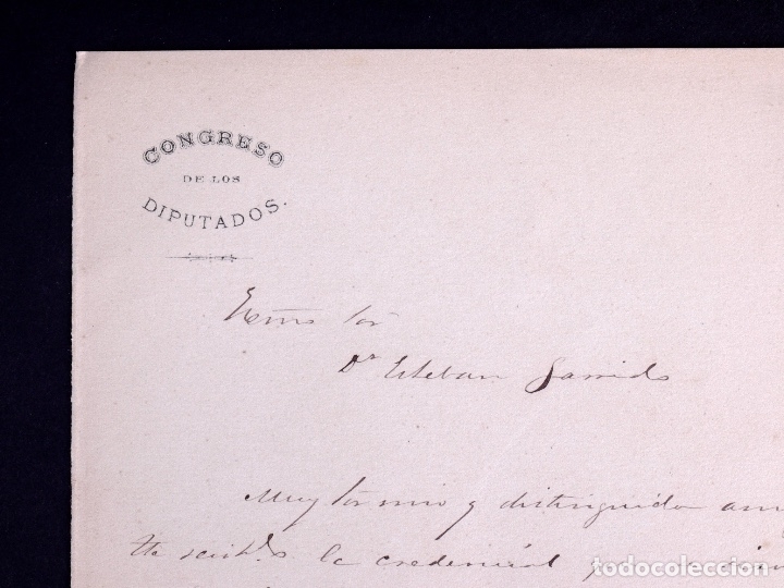 Manuscritos antiguos: CONDE DE TORRE B. MADRID 1878 - Foto 3