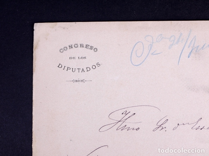 Manuscritos antiguos: DUQUE DE LESMOS. MADRID 1878 - Foto 3