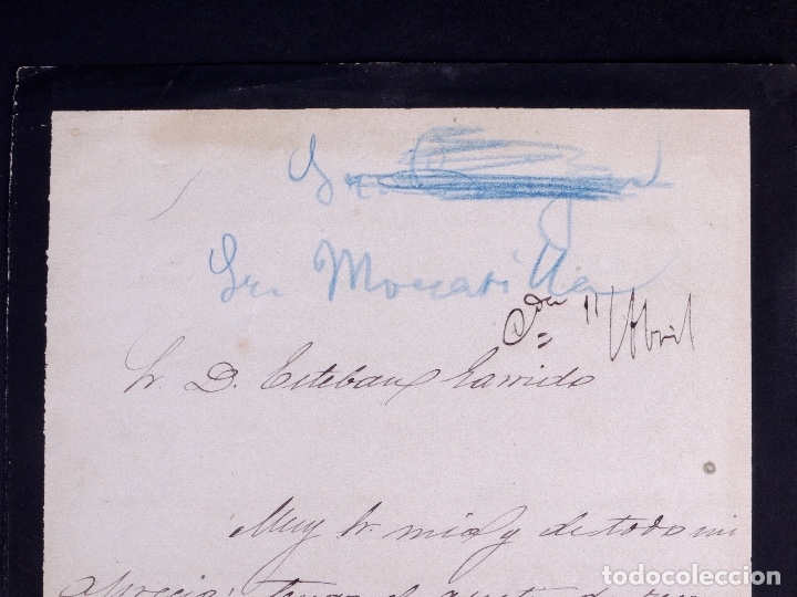 Manuscritos antiguos: MARQU&Eacute;S DE MONTOLIU. MADRID 1876 - Foto 2