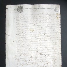 Manuscritos antiguos: AÑO 1643. MADRID. RECLAMACIÓN SOBRE ADJUDICACIÓN DE APOSENTOS EN CASA DEL MESÓN DEL PEINE.. Lote 181712502