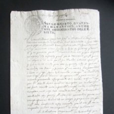 Manuscritos antiguos: AÑO 1817. PONTEVEDRA. PUENTEAREAS. FELIGRESÍA SANTA MARÍA DE AREAS PROTESTA IGLESIA DE TUY. . Lote 181712826