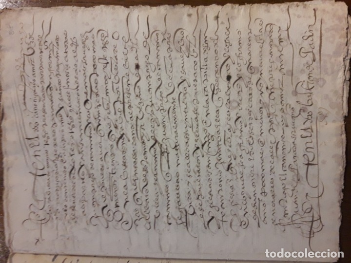 Manuscritos antiguos: Diezmos siglo XVI - Foto 3