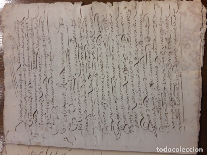 Manuscritos antiguos: Diezmos siglo XVI - Foto 7